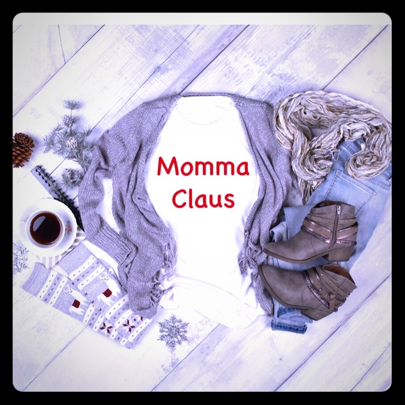 Tops - Momma claus t-shirts various sizes